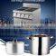 380V Big Power 3.5kwX4 Four Head Commercial Stainless Steel Induction Wok Soup Stove Cooker for Hotel Restaurant M435