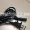 (WK-C002) UL CSA Approval NISPT-2 18AWG Nema1-15P AC power cord ,American/US standard molded plug