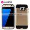 IVYMAX top quality hybrid metallic rubberized hard cover phone case for samsung galaxy s7