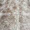 100% polyester weft knitting irregular fur pile height toy fabric bear fur shoes fabric long pile fur fabric