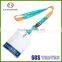 wholesale promotional lanyard with credit card holder, PVC card holder lanyard