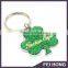 Custom Design Sparkling Four-leaved Clover Keychain