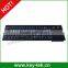 Black Electroplated Backlight Metal Keyboard With Touchpad