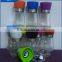 colored grinder lid glass spice grinder salt mills ceramic material grinder
