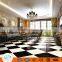 60x60 Luxury black gold pulati flower series flooring double charge vitrified tile