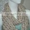 Fashion popular designer floral embroided scarf,hijab scarf,breads scarf factory china