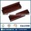 luxury wooden pen box set clear lid