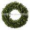 2016 HOT Fresh artificial boxwood wreath preserved boxwood wreath for decor