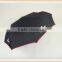 21"*8k auto open and close black wetlook 3 folding umbrella