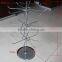 Metal Chrome Rotatable Countertop Display Rack for Jewelry/Accessories
