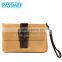 Ladies Fashion Genuine Leather Clutch with Handle