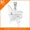 Fancy Elephants Shaped 316L Stainless Steel Pendant Necklace Design For Girls Stainless Steel Jewelry Pendant Necklace