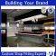 High Quality ultra white glass display cases
