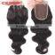 Ceres Hair 130% Density Middle Part u part Body Wave virgin hair bundles with Free Parting Lace Closure                        
                                                Quality Choice