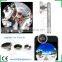 For iPhone Camera Lens Optical Lens magnetic mount lens 3in1 camera photo shoot kit