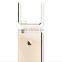 Luxury ultra slim Gold plating crystal clear tpu case for iphone 6 transparent soft phone bag cover