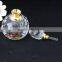 mini round shape crystal perfume bottle