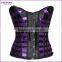 Steel Bone Steampunk Abdomen Halter Front Lace Up Corset