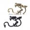 >>>2015 Gothic Rock Fly Dragon Ear Stud Vintage Retro Cuff Clip Exaggerated Personality Earring for Men and Women