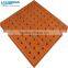 wooden perforation wall acoustic panel decorative gypsum board