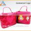 2015 Wholesale Custom Red Fashion Cosmetic Bags