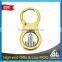 Gift high qulaity Euro area zamac supermarket coin holder