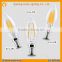 E14 led filament candle bulb 110V/220V high quality 2w 4w dimmable filament