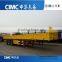 Staight Girder Type Tri-axle side Plate wall semitrailer