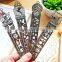 Snowflake craft metal wedding bookmark