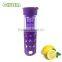 500ml drink bottle/glass water bottle with food grade silicone sleeve