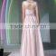 Wholesale New Model Lace Pink Sleeveless Elegant Long Evening Dress