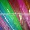 Colorful organza wedding fabric