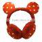 Promotional gift headphones with earmuff kids use earmuff headphones suit for all mobile phones