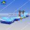 Summer water game inflatable aqua floating bridge
