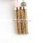 Mixed Color Semi Round Pink Jade Long Thick Gold Chain Tassels Earring Jewelries