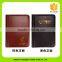 China leather manufacturer file document holder with zipper clsoure 16012