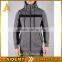 wholesale mens heather plain zipper hoodies cotton hoodie suit