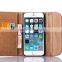 Guangzhou manufacture wallet chain leather cell phone case for samsung s6/s6 edge