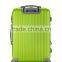 double zipper abs troglley luggage travel bag and luggageset factory 2016