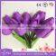 2015 latest artificial tulip bouquet Decorative Artificial flower shop