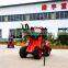 china elegant mini wheel loader DY840 small garden loader with hedge trimmer