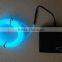bright el wire 2.3mm 5M+9V rechargeable battery inverter on/flash/adjustable brigtness
