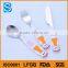 Lovely Safety tableware professional stainless steel cartoon knife,fork,spoon for child