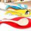 2016 new creative sppon shape silicone cooking tool holder