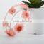 2016 high quality clear customized jewelry resin real dried flower bangle