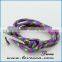 High Quality Colorful Leather Anchor Bracelet for Jewelry