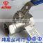 1pc 2000wog Superior quality thread floating ball valve with handles