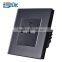 Toughened glass panel universal wall socket usb charger