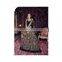Girlish Maroon Micro Velvet Anarkali Suit/Shopping Anarkali Suits
