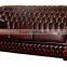 English Style Leather Sofa
